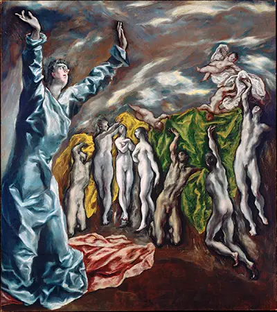 Opening of the Fifth Seal El Greco